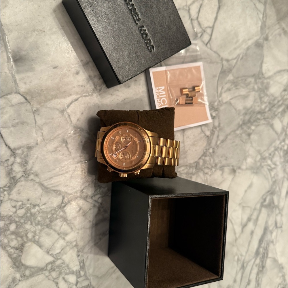 Michael Kors Gold Luxury Watch
